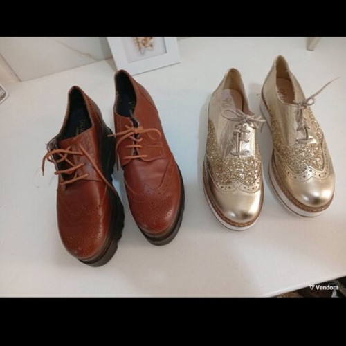 Corina shoes new, 2 pairs with laces, size 38