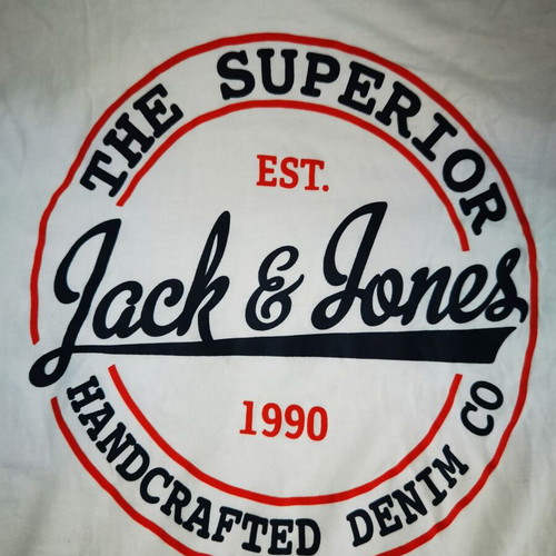 Jack and Jones men's sleeveless shirt like new, white, slim fit
