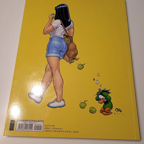 Liberty Meadows Book One Eden 2003 by Frank Cho like new
