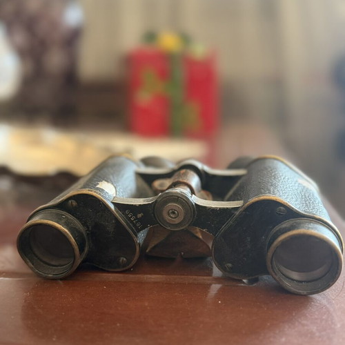 C.P. Goerz Berlin Armee Trieder Mod. 1908 military binoculars with case