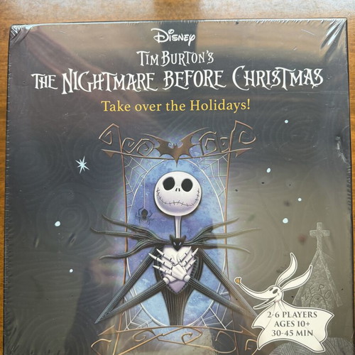 The Nightmare Before Christmas Board Game new, sealed, English