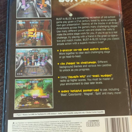 Bust-A-Bloc PS2 game