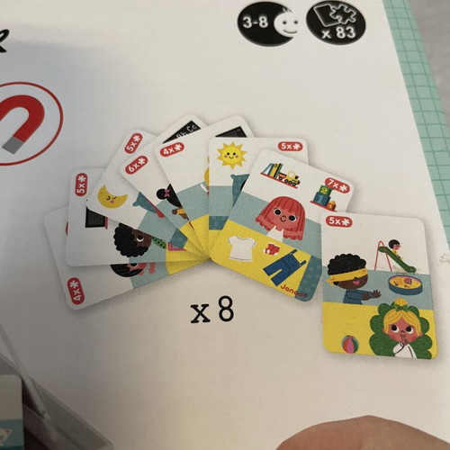 Janod Magneti Book educational magnetic toy like new