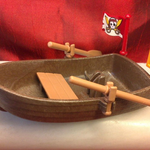 Playmobil Pirate Boat like new