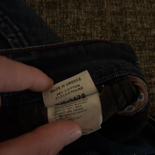 Edward Jeans men's pants used, size 29, blue