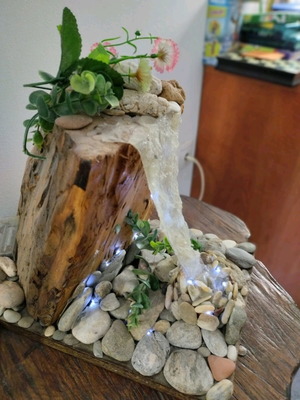 Decorative waterfall