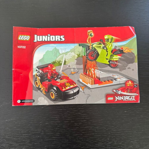 Lego instruction booklets used, pack of 10 pieces