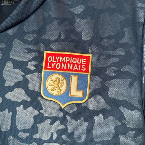 Lyon 2020/2021 Third Football Jersey Size L Like New