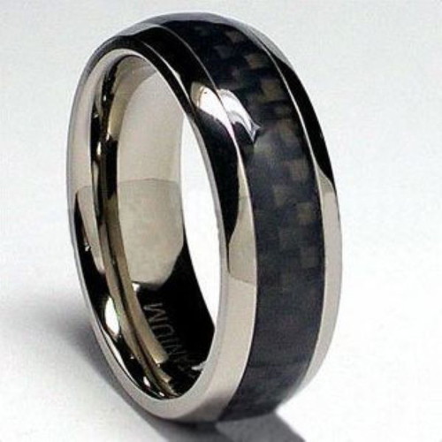 Pair of steel rings new, female & male