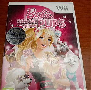 Barbie Groom and Glam Pups ( Nintendo wii )