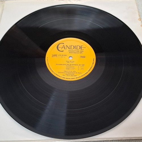 Bartók Concerto Pour Alto Et Orchestre και Piano Concerto No. 3 LP μεταχειρισμένο, κλασική