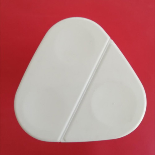 Tupperware vintage triangular cheese grater container used