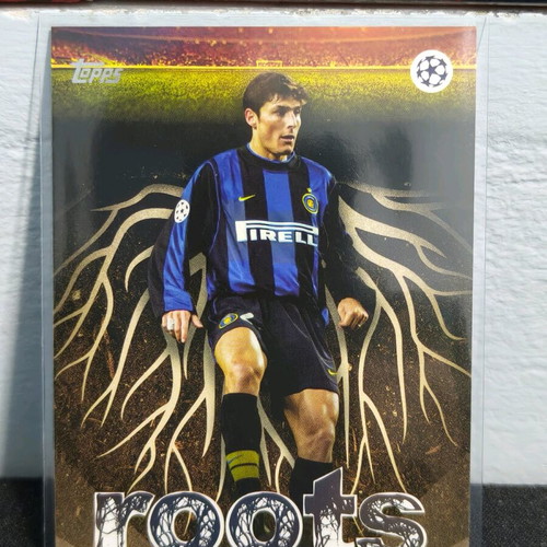 2025-26 Topps UCC Javier Zanetti Roots insert new