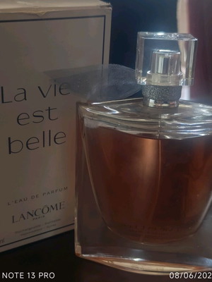 Lancome La Vie Est Belle perfume used, 90 ml