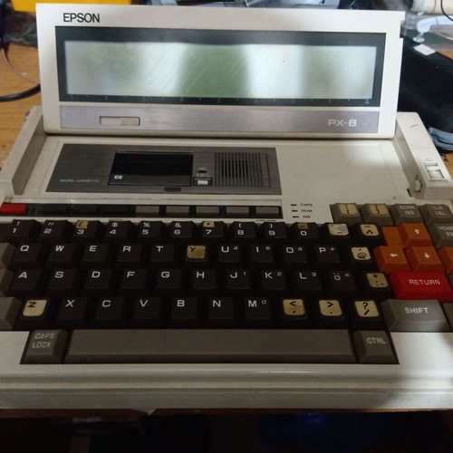 Epson PX-8 Portable Computer vintage used, collectible
