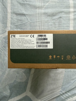 ZTE modem router new