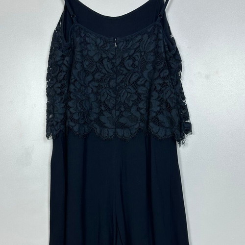Sandro jumpsuit like new, dark blue, lace, size S