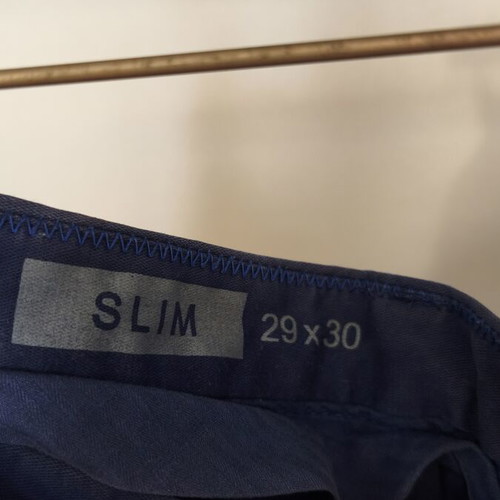Gap men's pants slim fit used, navy blue, size 29x30