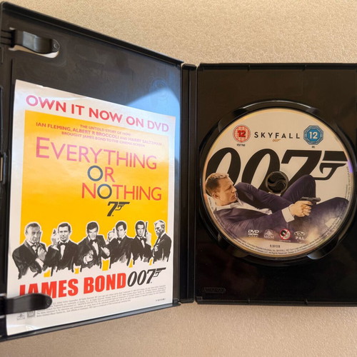 James Bond Skyfall DVD