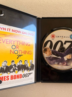 James Bond Skyfall DVD