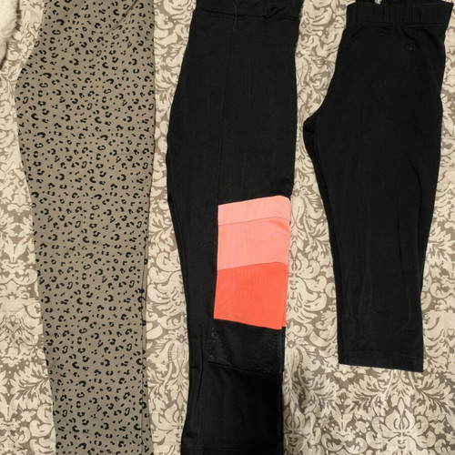Zara leggings for girls 9-10 years used, pack of 2 plus 1 gift