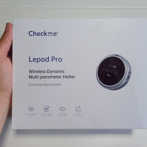 Checkme Lepod Pro 12-Lead Wireless Holter ECG Monitor