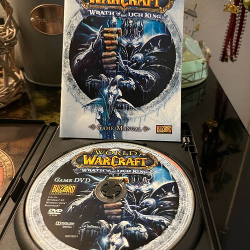 World of Warcraft Wrath of the Lich King PC/Mac expansion set used