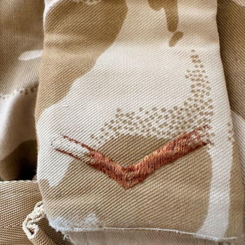 British Army Body Armour Cover used, Desert DPM camouflage