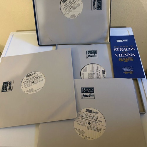 The Magic of Strauss and Vienna vinyl collection used, classical