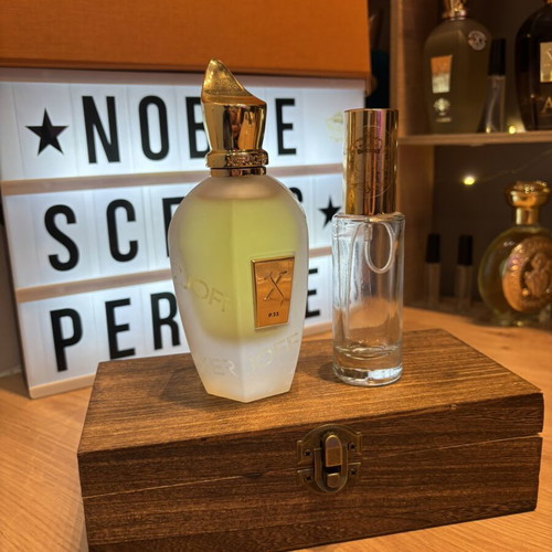 Xerjoff P.33 Blank Page edition Sketch book 20 ml decant perfume