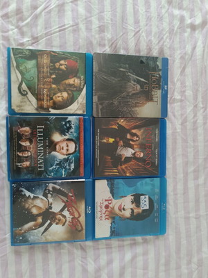 Πακέτο Blu-Ray με ελληνικούς υπότιτλους, Πειρατές της Καραϊβικής 2, Hobbit, Inferno