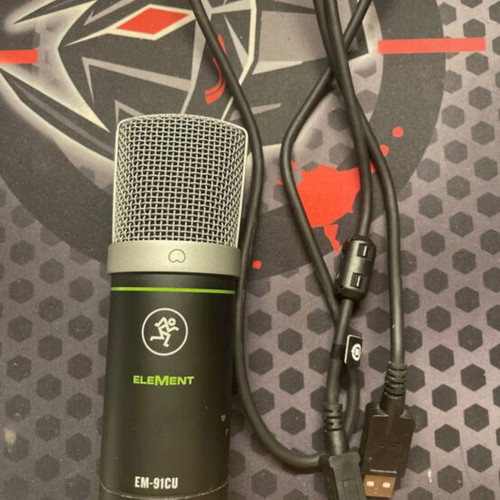 Mackie EM-91CU USB studio microphone like new