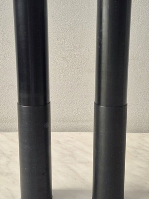 Set of 2 large optical tubes for surveying equipment