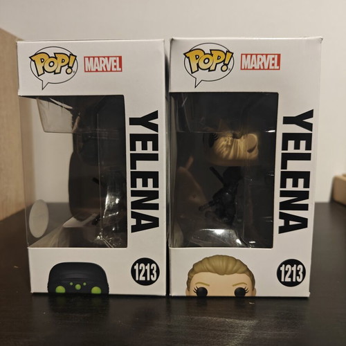 Funko Pop! Marvel Hawkeye Yelena #1213 and Yelena CHASE like new