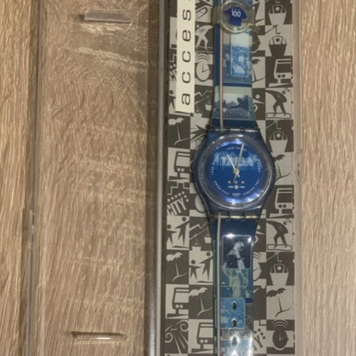 Swatch 1998 100th Anniversary Italian Football Federation watch new