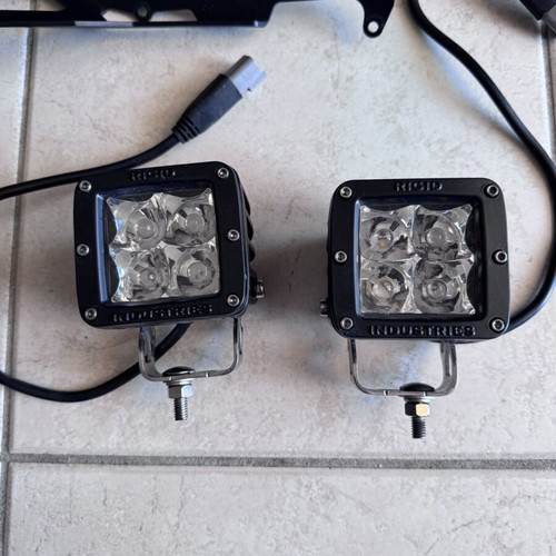 Rigid Industries D series heavy-duty LED lights, pair
