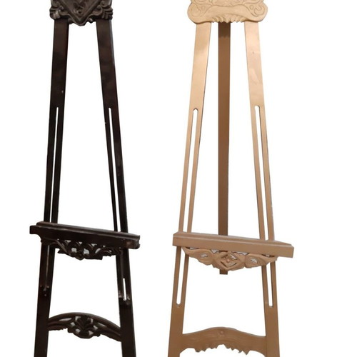 Painting tripod handmade in Himalayan oak wood new