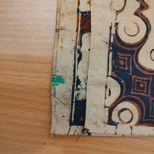 Indonesian Parang Batik Cotton Fabric like new