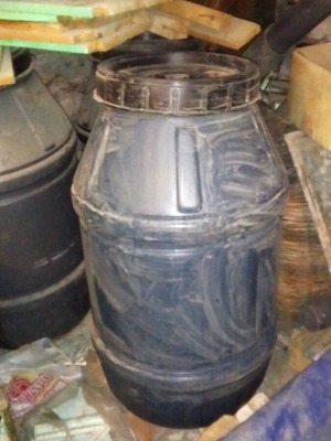 Barrel 100 liters used, excellent condition