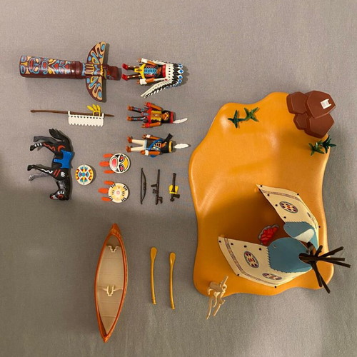 Playmobil Western Indians set used