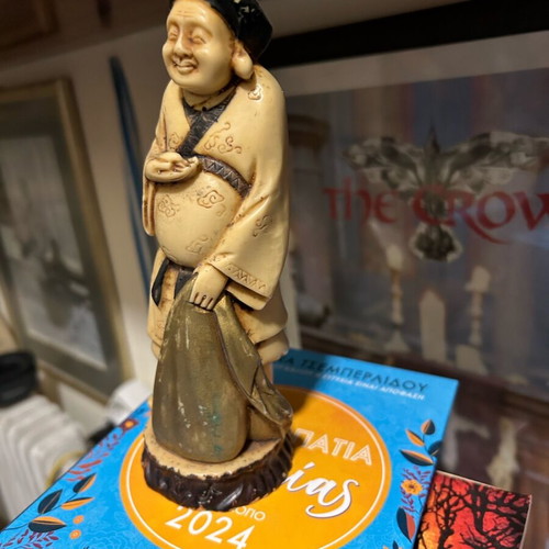 Chinese Buddhist monk used, 15 points height