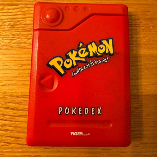 Pokémon Pokédex console used with dead pixels