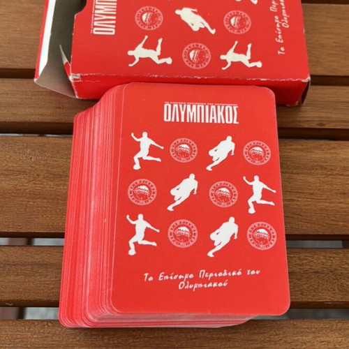 Olympiakos playing cards like new, 54 cards