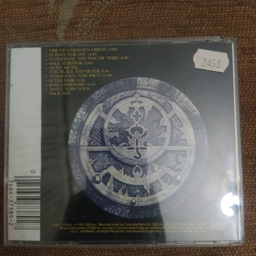 Blue Oyster Cult Fire of Unknown Origin CD used