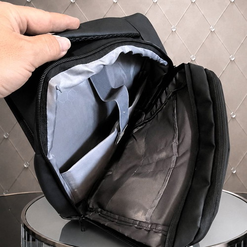 Backpack with USB port premium for laptop, new, business travel and office