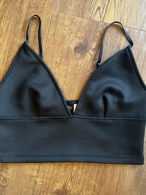 H&M divided bralette black size S like new