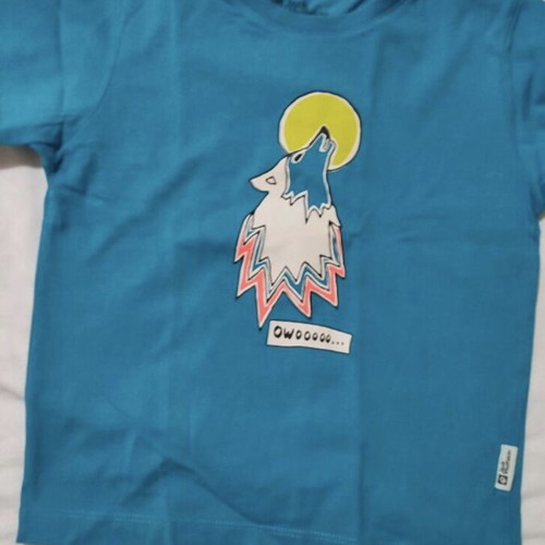 Σετ Jack Wolfskin βαμβακερό T-shirt και DKNY μαύρο τζιν σαν καινούργιο, 104 εκ