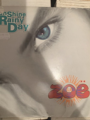 Zoë Sunshine On A Rainy Day 12" maxi-single μεταχειρισμένο, ηλεκτρονική