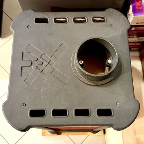 Tim Sistem wood stove new, cast iron energy efficient