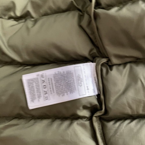 Adidas puffer jacket new, size L, green